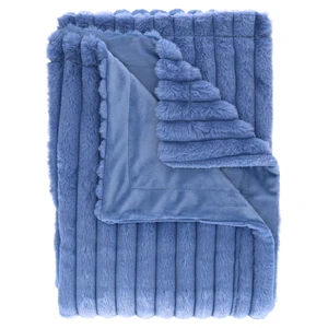 Mainstays Channel Faux Fur Blanket, Blue Jewel, Full/Queen, 86 in x 90 in Mainstays Channel Faux Fur Blanket, Blue Jewel, Full/Queen, 86 in x 90 in