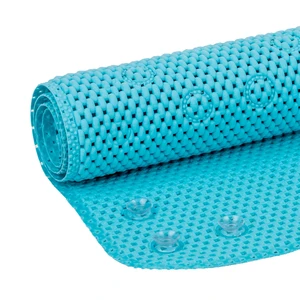Mainstays Blue Cushioned Foam Bathtub Mat with Suction Cups, 17" x 36" Mainstays Blue Cushioned Foam Bathtub Mat with Suction Cups, 17" x 36"