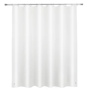Mainstays PEVA Shower Curtain Liner, Medium Weight, 70 in x 71 in, Frosty Mainstays PEVA Shower Curtain Liner, Medium Weight, 70 in x 71 in, Frosty