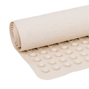 Mainstays White Rubber Bathtub Mat with Suction Cups, 18 in x 36 in Mainstays White Rubber Bathtub Mat with Suction Cups, 18 in x 36 in
