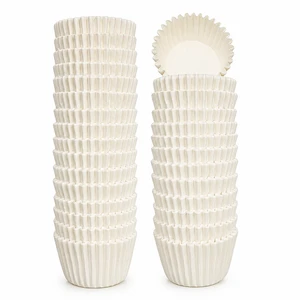 Non-stick 500 Count White Mini Cupcake Liners for Baking, Food-grade Cupcake Wrapper, Greaseproof Parchment Muffin Liners,Baking Cups for Cupcakes, Muffins, Nuts Non-stick 500 Count White Mini Cupcake Liners for Baking, Food-grade Cupcake Wrapper, Greaseproof Parchment Muffin Liners,Baking Cups for Cupcakes, Muffins, Nuts