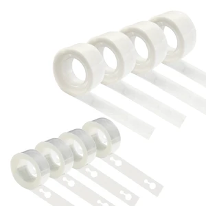 HANWER Balloon Arch Kit, 4 Rolls Balloon Tape and 4 Rolls Glue Points Dots for Decorating Garland, Balloon Arch Strip for Party Wedding Birthday Decorations HANWER Balloon Arch Kit, 4 Rolls Balloon Tape and 4 Rolls Glue Points Dots for Decorating Garland, Balloon Arch Strip for Party Wedding Birthday Decorations