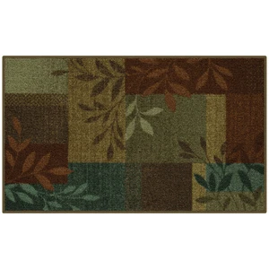 Mainstays Leaf Block Multicolor Indoor Accent Rug, 1 ft 8 in x 2 ft 10 in Mainstays Leaf Block Multicolor Indoor Accent Rug, 1 ft 8 in x 2 ft 10 in
