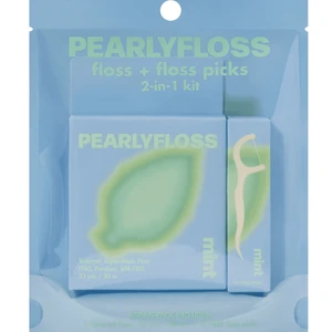 PearlyFloss Mint Dental Floss and Picks Kit PearlyFloss Mint Dental Floss and Picks Kit