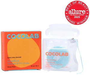 COCOLAB Cocofloss Refillable Dental Floss 33 yd - Cara Cara Orange COCOLAB Cocofloss Refillable Dental Floss 33 yd - Cara Cara Orange