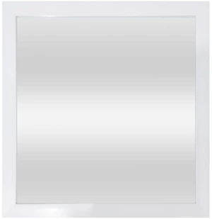 Mainstays 16 in x 16 in White Square Wall Mirror for Bathroom and Living Room Mainstays 16 in x 16 in White Square Wall Mirror for Bathroom and Living Room