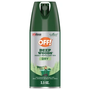 OFF! Deep Woods Dry Insect & Mosquito Repellent Bug Spray, 2.5 oz OFF! Deep Woods Dry Insect & Mosquito Repellent Bug Spray, 2.5 oz