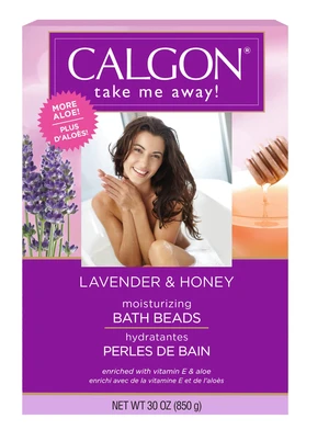 Calgon Ultra-Moisturizing Bath Beads, Lavender & Honey, 30 oz Calgon Ultra-Moisturizing Bath Beads, Lavender & Honey, 30 oz