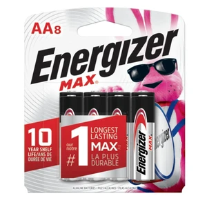 Energizer MAX (8 pack), Double A Alkaline Batteries Energizer MAX (8 pack), Double A Alkaline Batteries