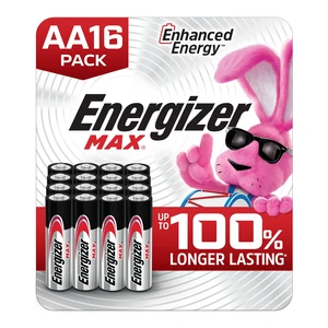 Energizer MAX AA Batteries (16 Pack), Double A Alkaline Batteries Energizer MAX AA Batteries (16 Pack), Double A Alkaline Batteries