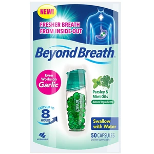 Beyond Breath, Breath Freshening Capsules, Freshens from Source, 50 Count Beyond Breath, Breath Freshening Capsules, Freshens from Source, 50 Count