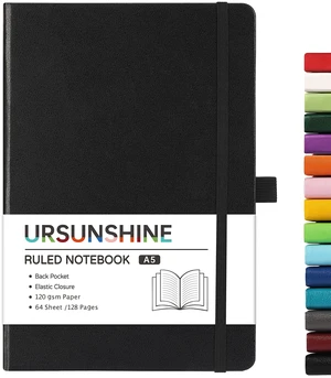Ruled Notebook/Journal - Classic Lined Journal/Notebook, 5.3" x 8.26" Ruled Notebook/Journal - Classic Lined Journal/Notebook, 5.3" x 8.26"