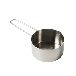 American METALCRAFT, Inc. MCW75 3/4 Stainless Steel Measuring Cup, 3/4-Cup, Silver, 1 Count (Pack of 1) American METALCRAFT, Inc. MCW75 3/4 Stainless Steel Measuring Cup, 3/4-Cup, Silver, 1 Count (Pack of 1)