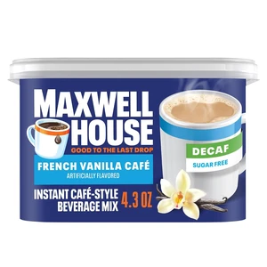 Maxwell House Instant Cafe-Style Beverage Mix, French Vanilla Cafe, 4.3 oz Maxwell House Instant Cafe-Style Beverage Mix, French Vanilla Cafe, 4.3 oz