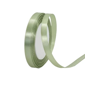 Sage Green Satin Ribbon 3/8 Inch x 25 Yards, Solid Color Fabric Silk Ribbon for Gift Wrapping, Hair Bows, Easter Crafts, Wreaths, Floral Bouquets, Wedding Party, Baby Shower, DIY Handmade Projects Sage Green Satin Ribbon 3/8 Inch x 25 Yards, Solid Color Fabric Silk Ribbon for Gift Wrapping, Hair Bows, Easter Crafts, Wreaths, Floral Bouquets, Wedding Party, Baby Shower, DIY Handmade Projects