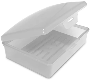 American Comb Travel Soap Box with lid - Clear White - Perfect for Traveling, Gym, or Storage. Made in The USA. American Comb Travel Soap Box with lid - Clear White - Perfect for Traveling, Gym, or Storage. Made in The USA.