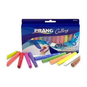Prang Ambrite Paper Chalk, Assorted Colors, 12 Count Prang Ambrite Paper Chalk, Assorted Colors, 12 Count