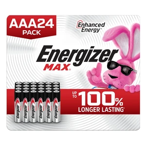 Energizer MAX AAA Batteries (24 Pack), Triple A Alkaline Batteries Energizer MAX AAA Batteries (24 Pack), Triple A Alkaline Batteries