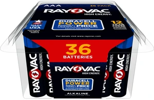 Rayovac High Energy AAA Batteries (36 Pack), Triple A Batteries Rayovac High Energy AAA Batteries (36 Pack), Triple A Batteries