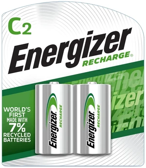Energizer Rechargeable C Batteries (2 Pack), C Cell Batteries Energizer Rechargeable C Batteries (2 Pack), C Cell Batteries
