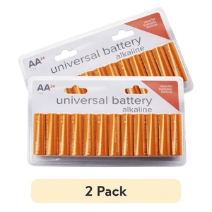 AA Alkaline Batteries 48-Pack High Performance Long Lasting 1.5V 2000mAh by Universal Power Group AA Alkaline Batteries 48-Pack High Performance Long Lasting 1.5V 2000mAh by Universal Power Group