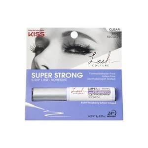 Kiss Lash Couture Super Strong False Eyelash Adhesive Glue, Latex-Free, Clear, 0.17 oz Kiss Lash Couture Super Strong False Eyelash Adhesive Glue, Latex-Free, Clear, 0.17 oz
