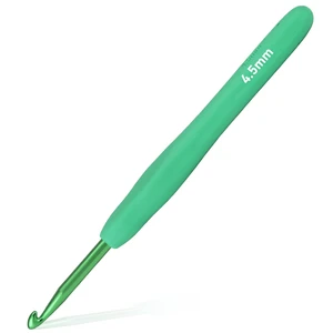 4.5mm Crochet Hook, Ergonomic Aluminum Crochet Needles for Arthritic Hands 4.5mm Crochet Hook, Ergonomic Aluminum Crochet Needles for Arthritic Hands