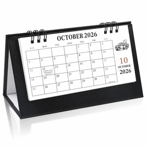 Desk Calendar 2026-2027, Small Standing Flip Calendar, Aug 2026 to Dec 2028 Desk Calendar 2026-2027, Small Standing Flip Calendar, Aug 2026 to Dec 2028