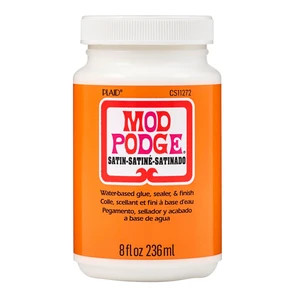 Mod Podge Sealer and Finish, Satin Finish, 8 fl oz Mod Podge Sealer and Finish, Satin Finish, 8 fl oz