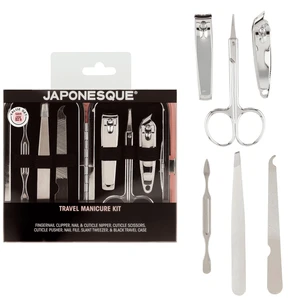 Japonesque Travel Manicure Kit, Stainless Steel Japonesque Travel Manicure Kit, Stainless Steel