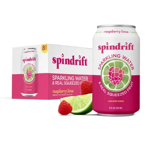 Spindrift Sparkling Water, Raspberry Lime, 12 Fl Oz, 8 Ct Spindrift Sparkling Water, Raspberry Lime, 12 Fl Oz, 8 Ct