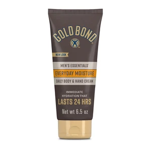 Gold Bond Men's Essentials Everyday Moisture Daily Body and Hand Cream, 6.5 oz., With Vitamin C Gold Bond Men's Essentials Everyday Moisture Daily Body and Hand Cream, 6.5 oz., With Vitamin C