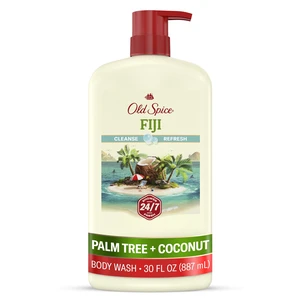 Old Spice Body Wash for Men, 24/7 Shower Fresh, Fiji-Palm Tree + Coconut, 30 fl oz Old Spice Body Wash for Men, 24/7 Shower Fresh, Fiji-Palm Tree + Coconut, 30 fl oz