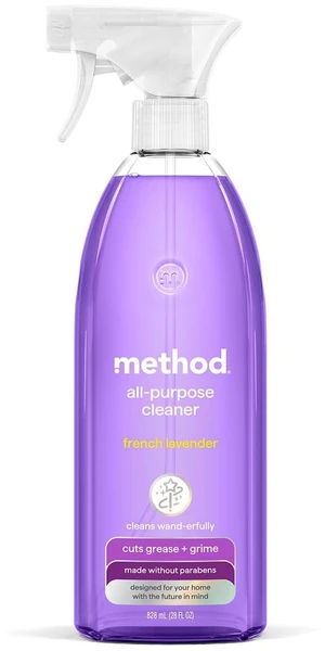 method All-Purpose Cleaner Spray, French Lavender, 28 fl oz method All-Purpose Cleaner Spray, French Lavender, 28 fl oz