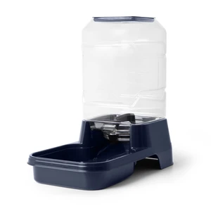 Vibrant Life 10 lb Gravity Feeder for Large Pets, Navy Vibrant Life 10 lb Gravity Feeder for Large Pets, Navy