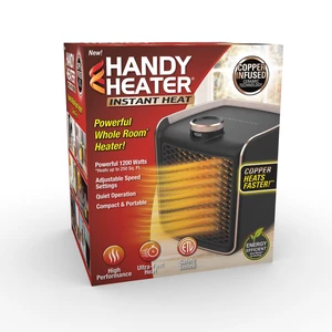 Handy Heater Instant Heat Space Heater, Lightweight and Portable Handy Heater Instant Heat Space Heater, Lightweight and Portable