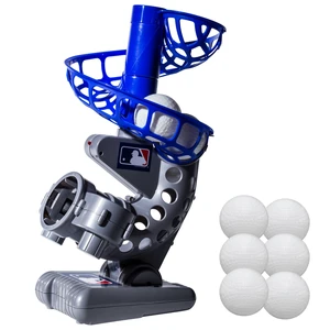 Franklin Sports MLB Electronic Adjustable Baseball Pitching Machine with 6 Balls Franklin Sports MLB Electronic Adjustable Baseball Pitching Machine with 6 Balls