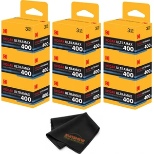 Ultramax 400 Color Print Film 36 Exp. 35mm DX 400 (Three 3-Packs (New Packaging)) Ultramax 400 Color Print Film 36 Exp. 35mm DX 400 (Three 3-Packs (New Packaging))