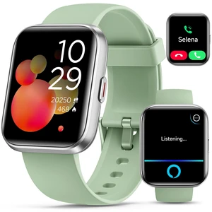 Smart Watches for Women/Men, Smart Watch for Android Phones & iPhone, Fitness Watches for Women with Alexa, Call & Notification Alerts, Tracks Heart Rate/Sleep Smartwatches (Green, 1.8 inches) Smart Watches for Women/Men, Smart Watch for Android Phones & iPhone, Fitness Watches for Women with Alexa, Call & Notification Alerts, Tracks Heart Rate/Sleep Smartwatches (Green, 1.8 inches)