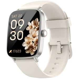 Smart Watch for Women, 1.85" HD Smartwatch Compatible iPhone/Samsung/Android (Answer/Make Calls), 100+ Sport Modes Fitness Tracker with Heart Rate/Sleep/Step Monitor, IP68 Waterproof (Beige) Smart Watch for Women, 1.85" HD Smartwatch Compatible iPhone/Samsung/Android (Answer/Make Calls), 100+ Sport Modes Fitness Tracker with Heart Rate/Sleep/Step Monitor, IP68 Waterproof (Beige)