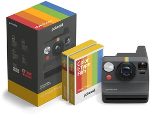 Now 3rd Generation I-Type Instant Camera + Film Bundle - Now Black Camera + 16 Color Photos (6560) Now 3rd Generation I-Type Instant Camera + Film Bundle - Now Black Camera + 16 Color Photos (6560)