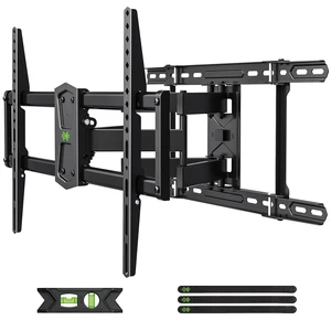Full Motion TV Wall Mount 42"-84" TVS, Fits 16" 18" or 24" Studs, Heavy Duty TV Mounts Bracket with Dual Articulating Arms Tilt Swivel Extension Max VESA 600x400mm, Weight Capacity 110lbs Full Motion TV Wall Mount 42"-84" TVS, Fits 16" 18" or 24" Studs, Heavy Duty TV Mounts Bracket with Dual Articulating Arms Tilt Swivel Extension Max VESA 600x400mm, Weight Capacity 110lbs