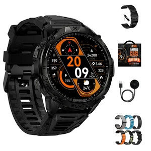 Blaze Smart Watch for Men Bundle, Fitness GPS, 6 Bands, Round Includes tempered glass, metal strap and charger; MIL-STD-810H tested, IP69K waterproof, compatible with Android and iOS Blaze Smart Watch for Men Bundle, Fitness GPS, 6 Bands, Round Includes tempered glass, metal strap and charger; MIL-STD-810H tested, IP69K waterproof, compatible with Android and iOS