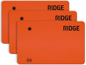 3-Pack Ridge Tracker Card Compatible with Apple Find My, Compatible with Android Slim Tracking Card - Wallet Finder, Item Locator for Luggage Tags, Passports, Phone - MFi Certified 3-Pack Ridge Tracker Card Compatible with Apple Find My, Compatible with Android Slim Tracking Card - Wallet Finder, Item Locator for Luggage Tags, Passports, Phone - MFi Certified