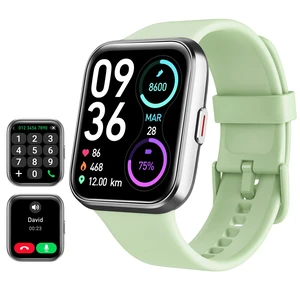 Smart Watch for Men Women(Call Receive/Dial), Alexa Built-in, 1.8" Touch Screen Fitness Tracker with Heart Rate Sleep Tracking, 100 Sports Modes, 5ATM Waterproof Smartwatch for Android iPhone Smart Watch for Men Women(Call Receive/Dial), Alexa Built-in, 1.8" Touch Screen Fitness Tracker with Heart Rate Sleep Tracking, 100 Sports Modes, 5ATM Waterproof Smartwatch for Android iPhone