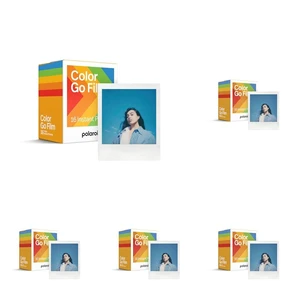 Go Color Film - Double Pack (16 Photos) (6017) - Only Compatible with Go Camera (Pack of 5) Go Color Film - Double Pack (16 Photos) (6017) - Only Compatible with Go Camera (Pack of 5)