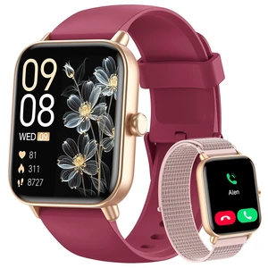 Smart Watches for Women, Compatible for Android/iPhones/Samsung Bluetooth Call & Text Alert, Alexa Built-in, 24/7 Heart Rate/SpO2/Sleep/Cycles Monitor, 120+ Sports, IP68 Waterproof Smart Watches for Women, Compatible for Android/iPhones/Samsung Bluetooth Call & Text Alert, Alexa Built-in, 24/7 Heart Rate/SpO2/Sleep/Cycles Monitor, 120+ Sports, IP68 Waterproof