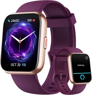 Smart Watches for Women, 1.85" HD Smart Watch Compatible iPhone/Samsung/Android (Answer/Make Call), Fitness Watch with Heart Rate/Sleep/SpO2 Monitor, SmartWatch 3ATM Waterproof 120+ Sport Modes Alexa Smart Watches for Women, 1.85" HD Smart Watch Compatible iPhone/Samsung/Android (Answer/Make Call), Fitness Watch with Heart Rate/Sleep/SpO2 Monitor, SmartWatch 3ATM Waterproof 120+ Sport Modes Alexa