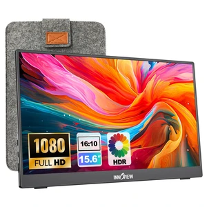 15.6'' Portable Monitor for Laptop FHD 1080P USB-C Travel Monitors Built-in 90° Adjustable Stand Without Bag, HDR IPS Portable Laptop Monitor for MacBook PC Phone Xbox PS4/5 Switch 15.6'' Portable Monitor for Laptop FHD 1080P USB-C Travel Monitors Built-in 90° Adjustable Stand Without Bag, HDR IPS Portable Laptop Monitor for MacBook PC Phone Xbox PS4/5 Switch