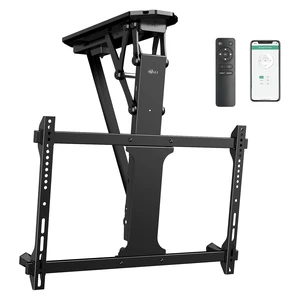 Motorized Ceiling TV Mount for 32-70 inch TVs, Remote and APP Control Electric Flip Down TV Bracket, Fits Flat Pitched Vaulted Roof, Full Motion with Tilt, Swivel, Max VESA 600x400mm (FCM604) Motorized Ceiling TV Mount for 32-70 inch TVs, Remote and APP Control Electric Flip Down TV Bracket, Fits Flat Pitched Vaulted Roof, Full Motion with Tilt, Swivel, Max VESA 600x400mm (FCM604)